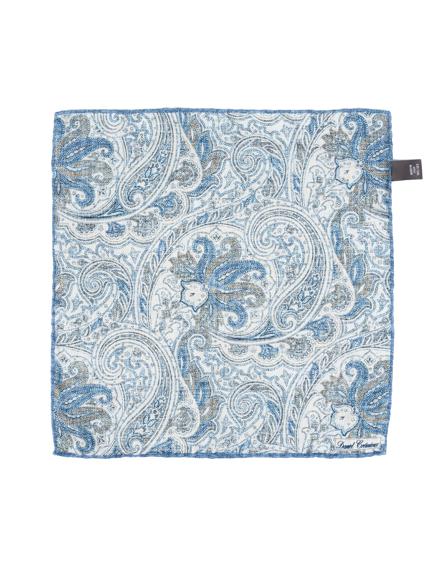 Luxury Silk Hand-Rolled Pocket Square