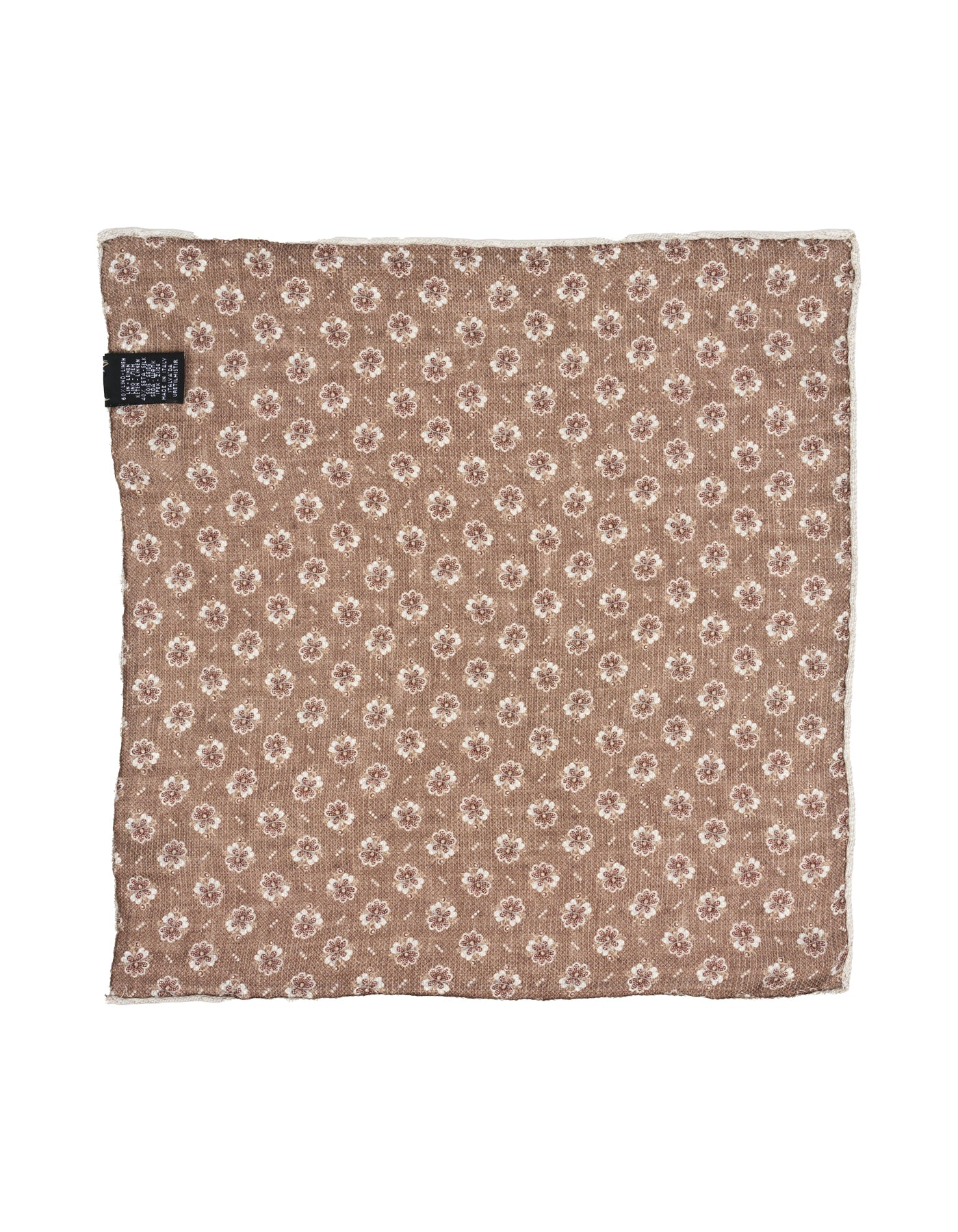 Luxury Linen Silk Hand-Rolled Pocket Square