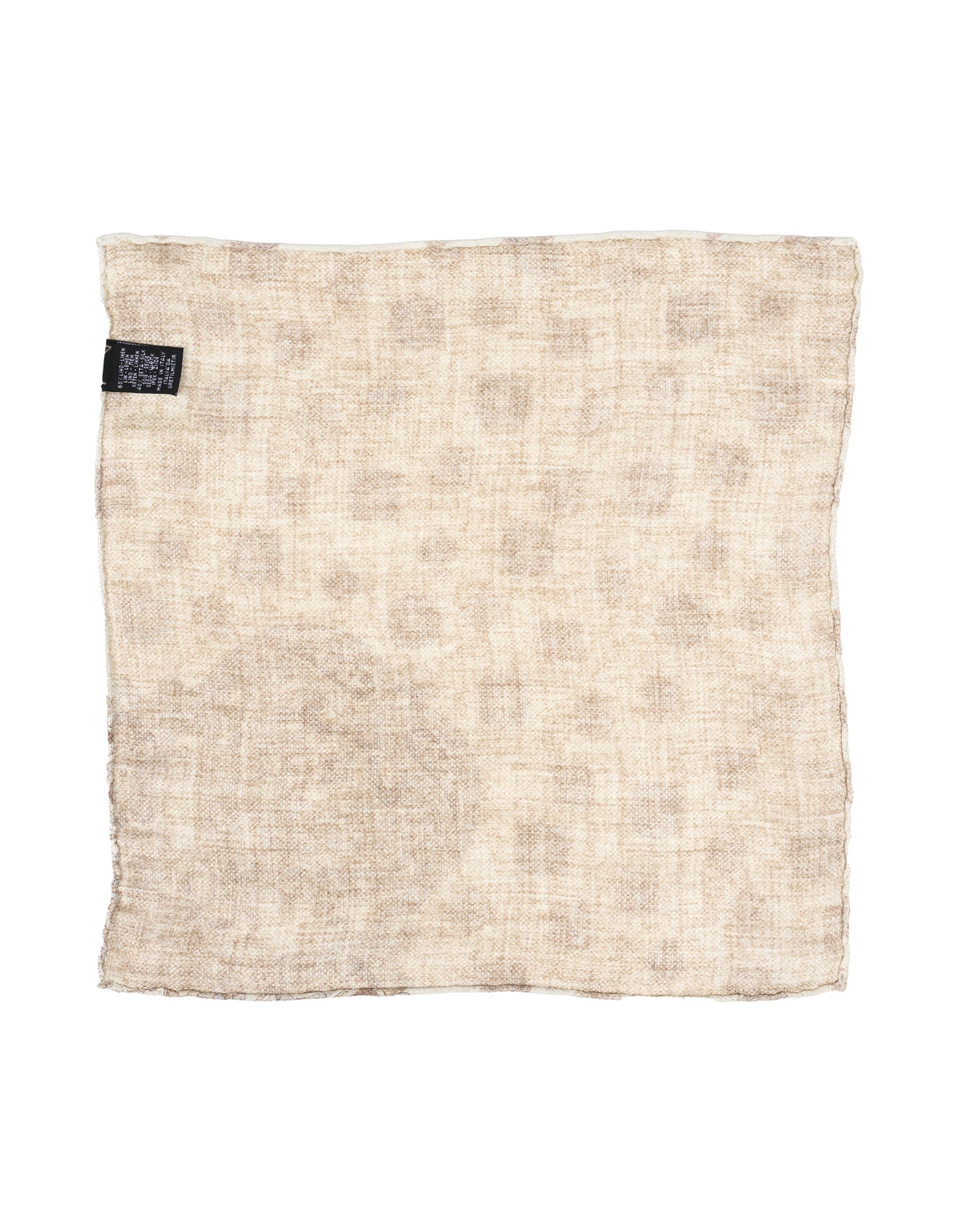 Luxury Linen Silk Hand-Rolled Pocket Square