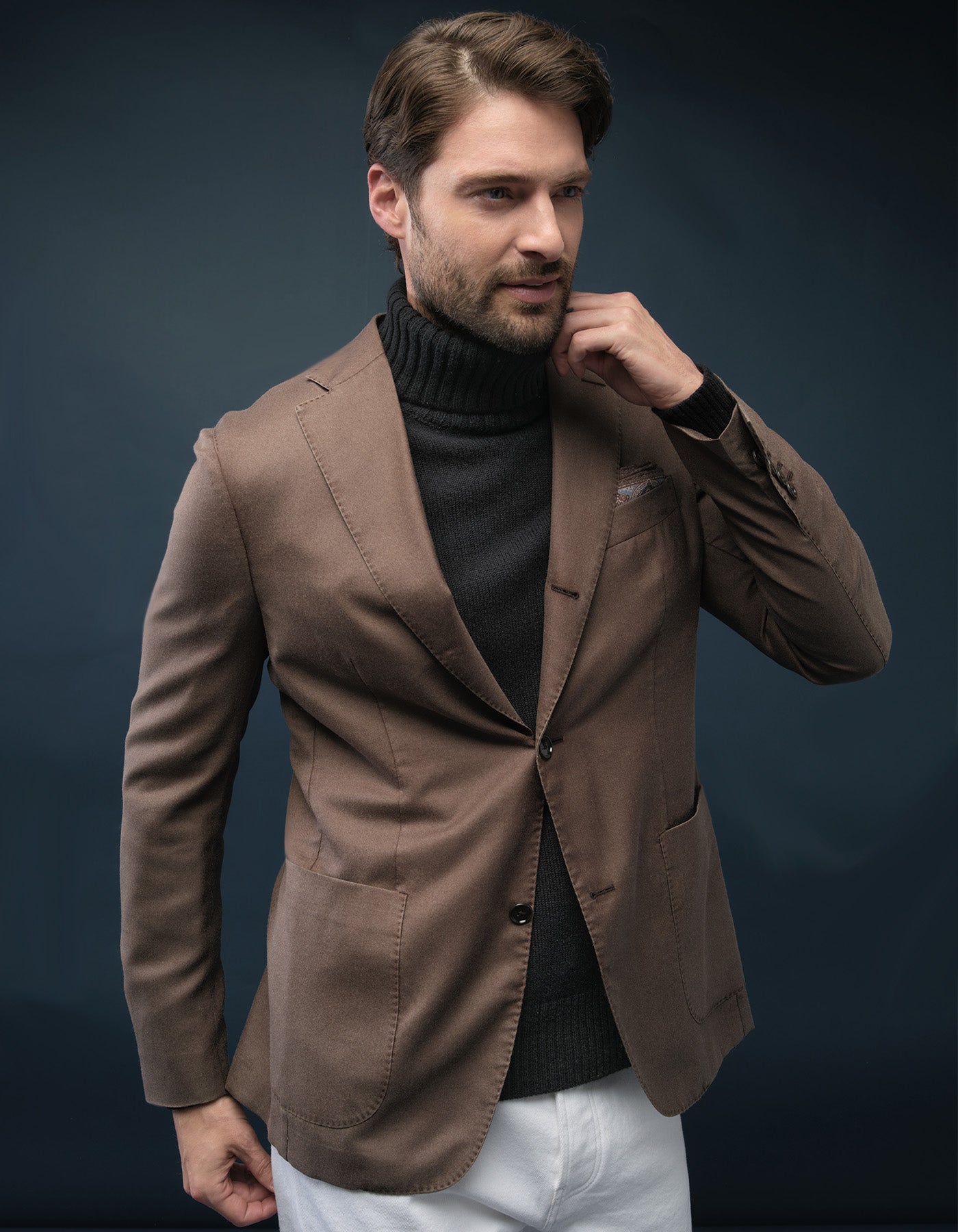 Cashmere Turtle Neck Sweater