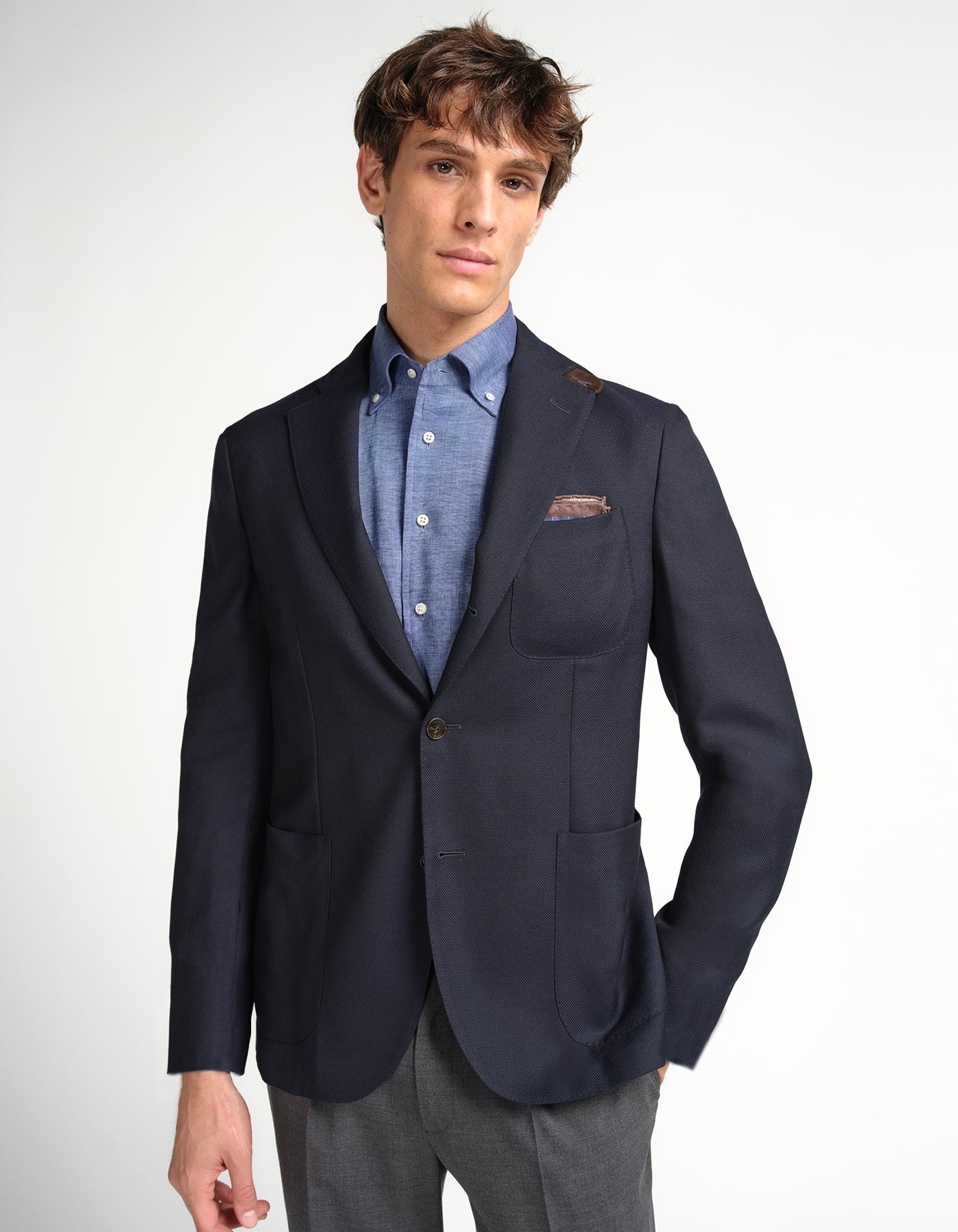 Luxury Hopsack Blazer
