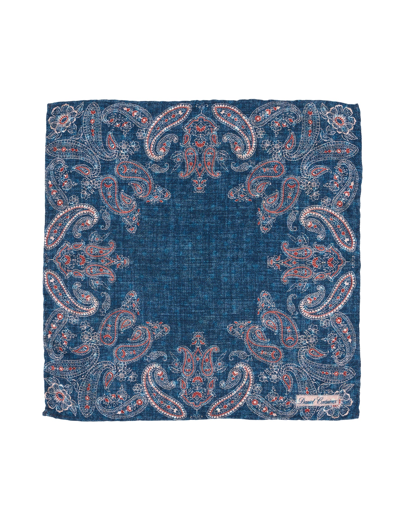 Luxury Silk Hand-Rolled Pocket Square