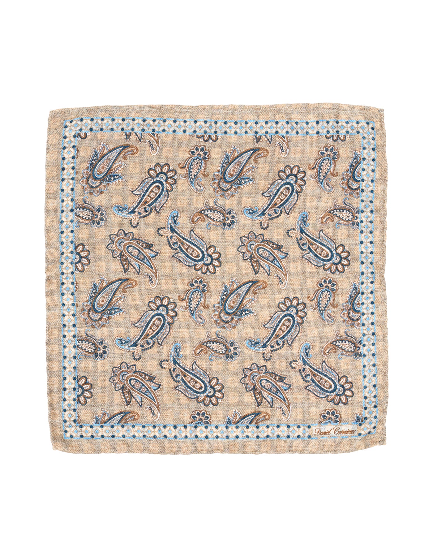 Luxury Silk Hand-Rolled Pocket Square