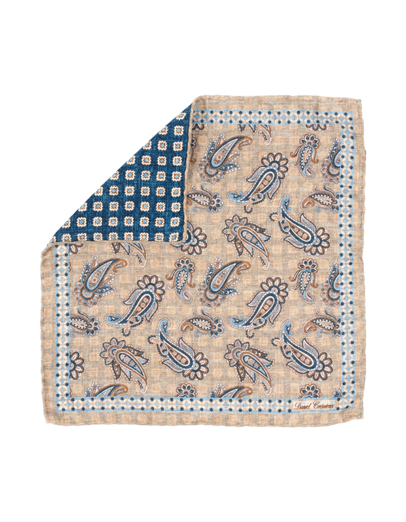 Luxury Silk Hand-Rolled Pocket Square