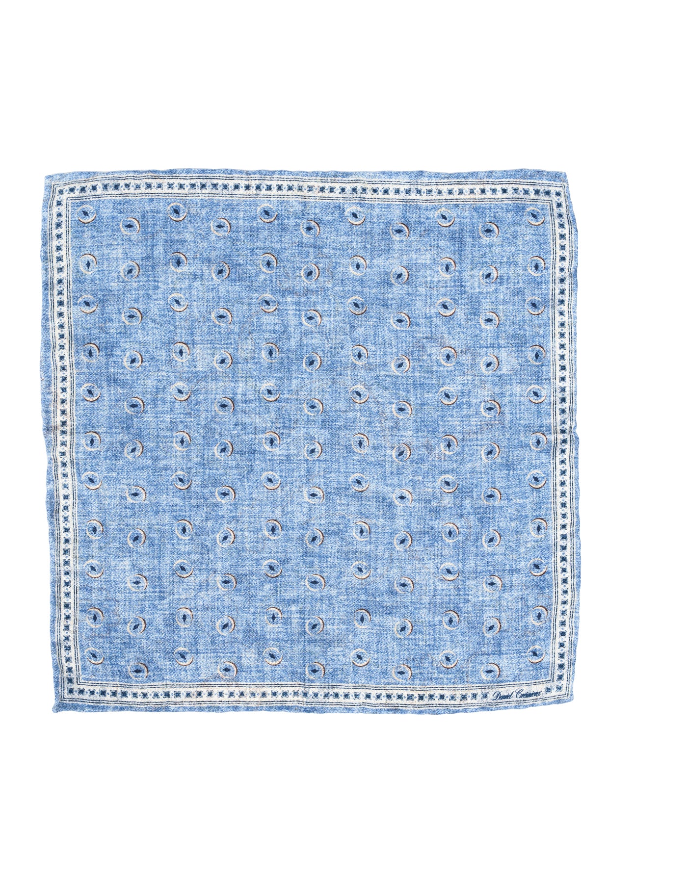 Luxury Silk Hand-Rolled Pocket Square