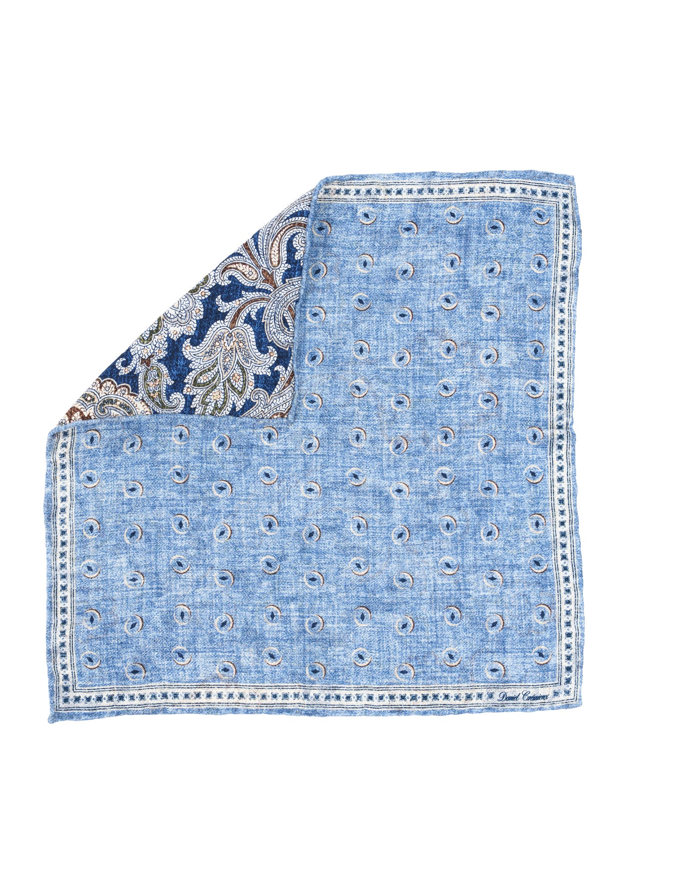 Luxury Silk Hand-Rolled Pocket Square