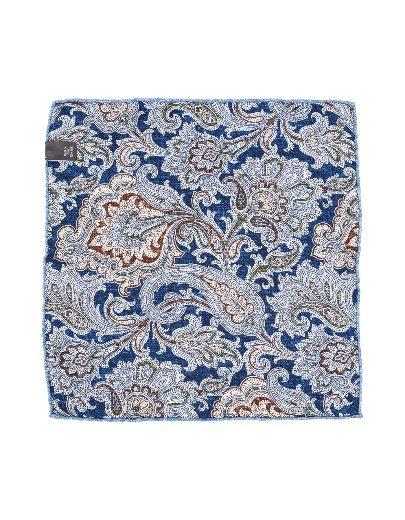 Luxury Silk Hand-Rolled Pocket Square