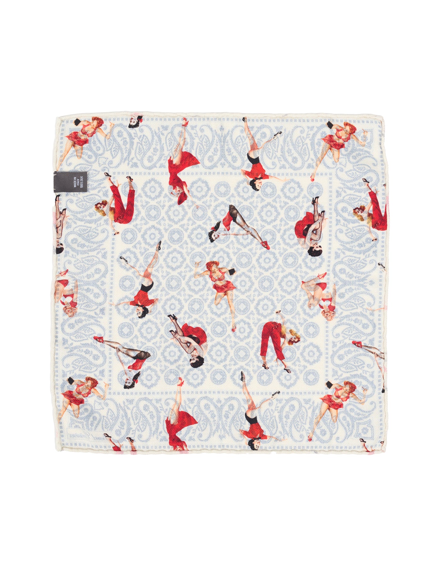 Luxury Silk Hand-Rolled Pocket Square