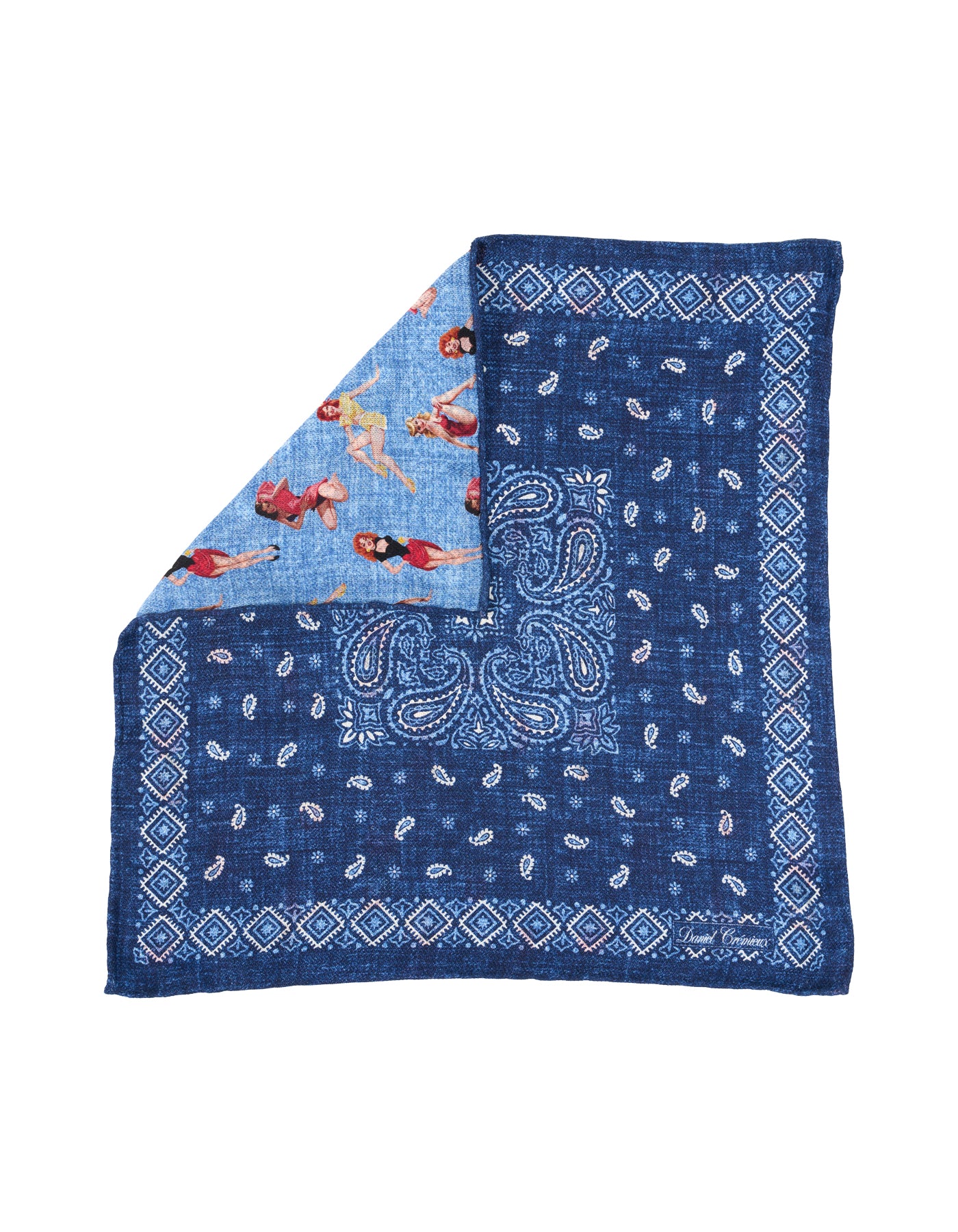 Luxury Silk Hand-Rolled Pocket Square