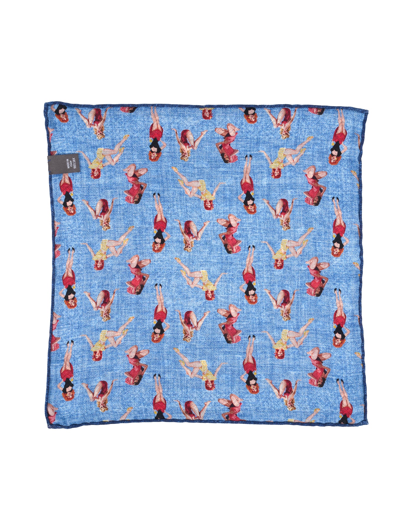 Luxury Silk Hand-Rolled Pocket Square