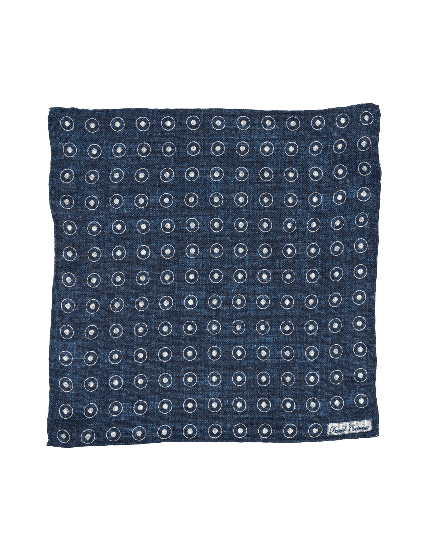 Luxury Linen Silk Hand-Rolled Pocket Square