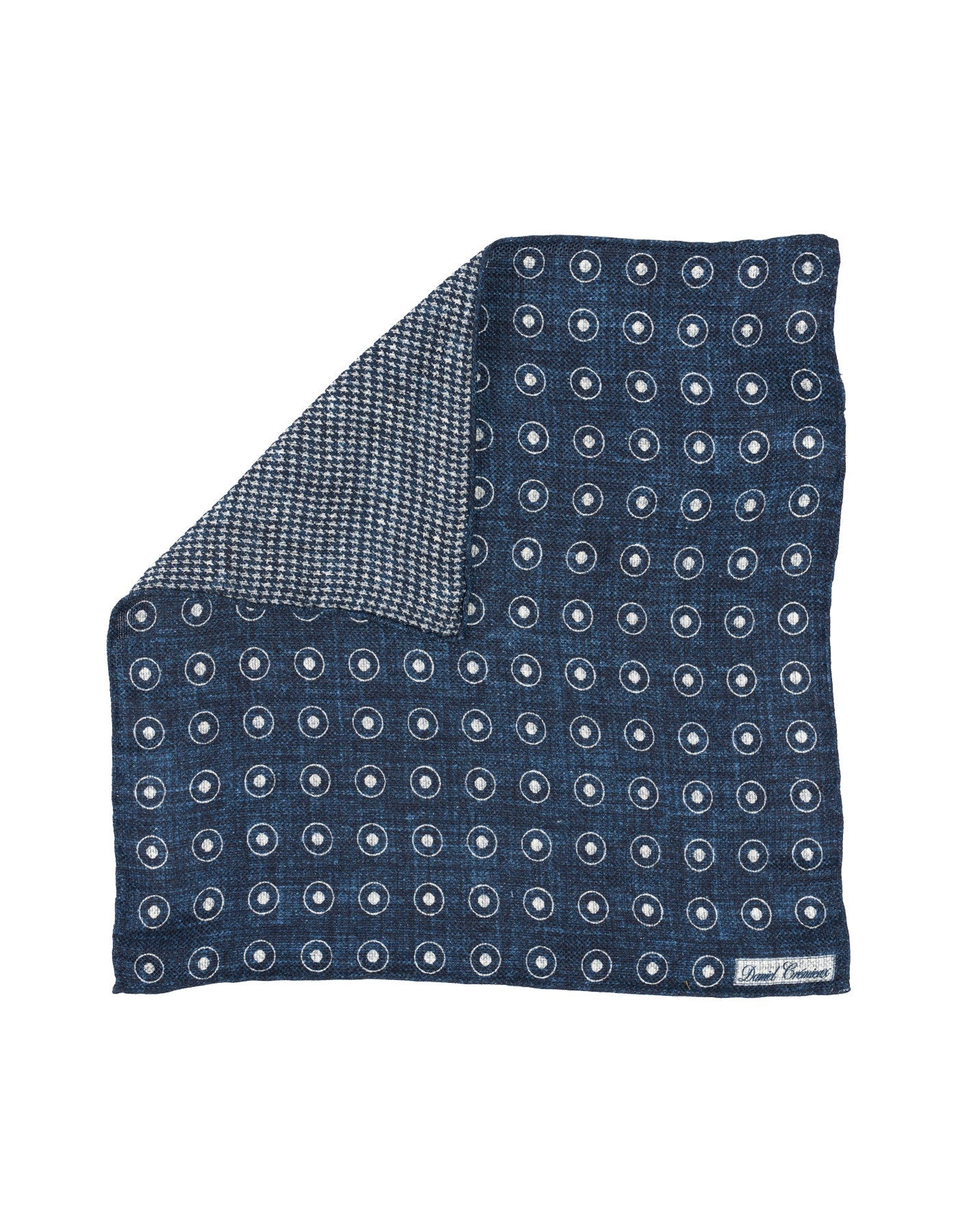 Luxury Linen Silk Hand-Rolled Pocket Square