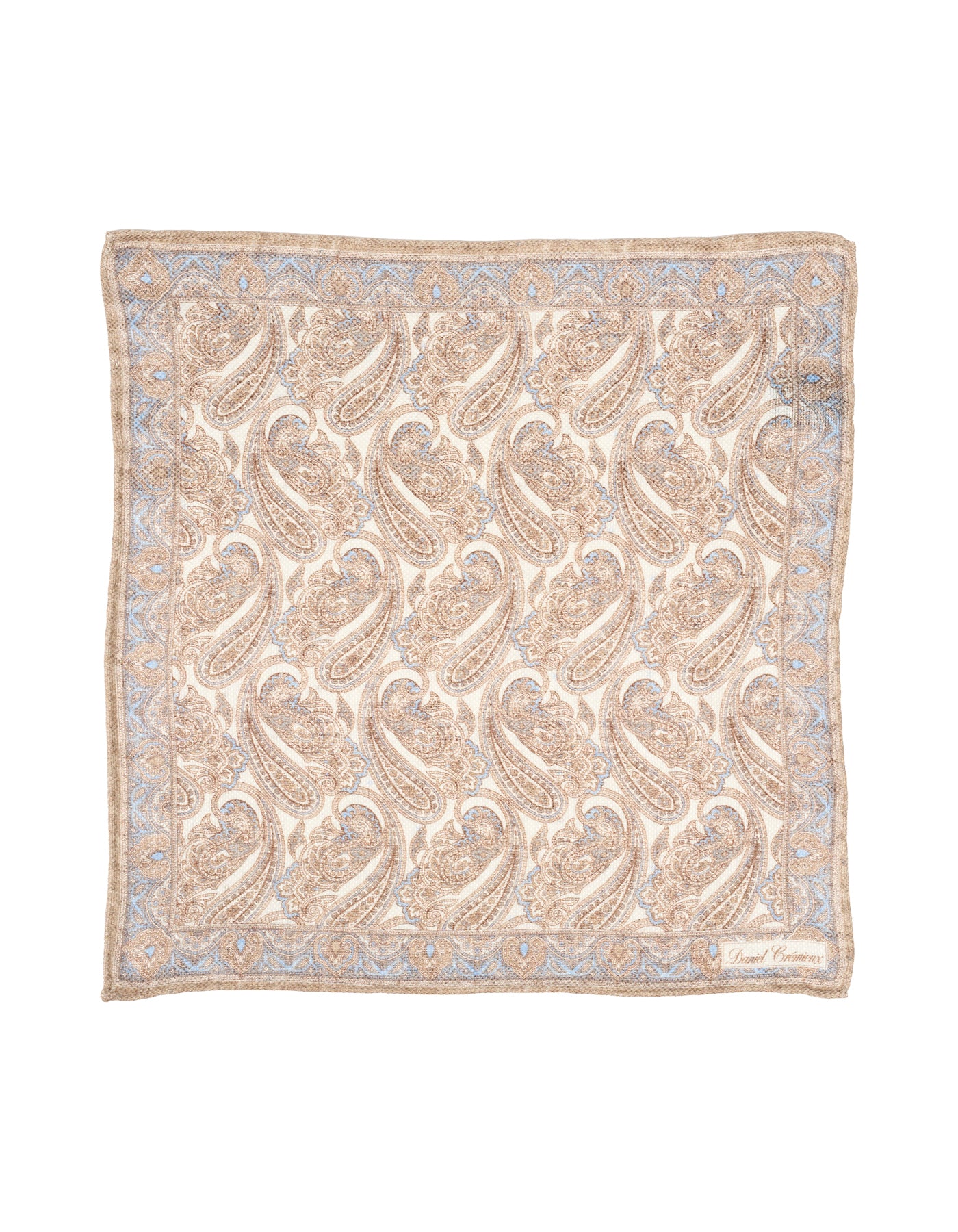 Luxury Linen Silk Hand-Rolled Pocket Square