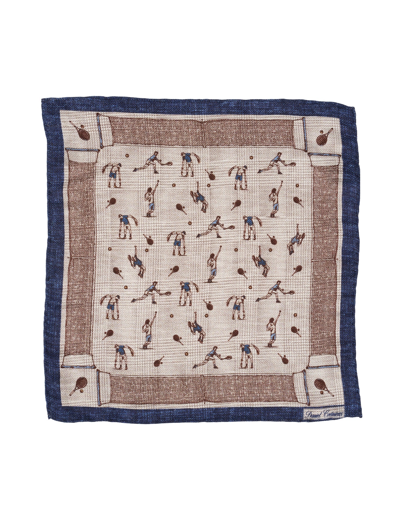 Luxury Silk Hand-Rolled Pocket Square