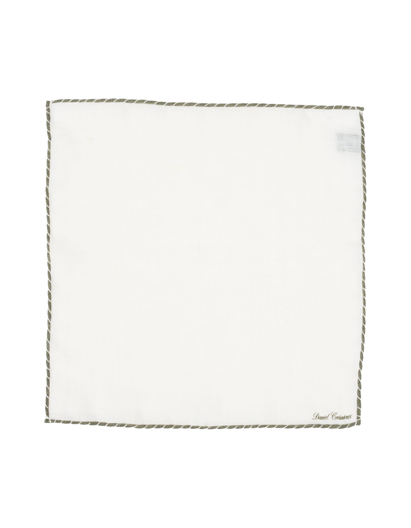 Luxury Linen Hand-Rolled Pocket Square