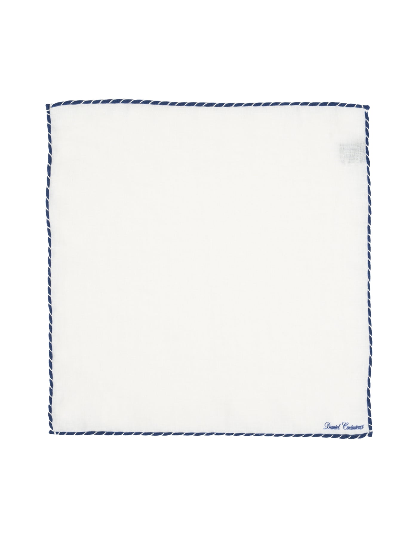 Luxury Linen Hand-Rolled Pocket Square