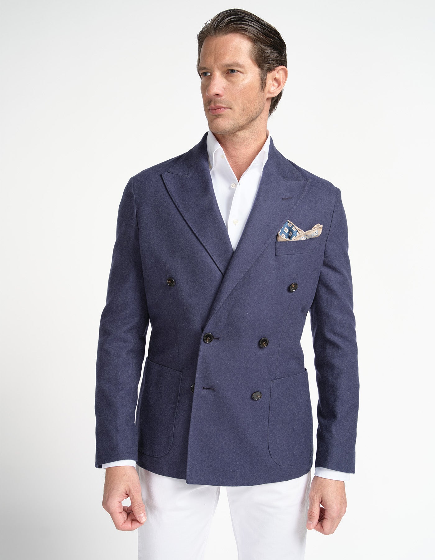 Lightweight Double Breasted Blazer