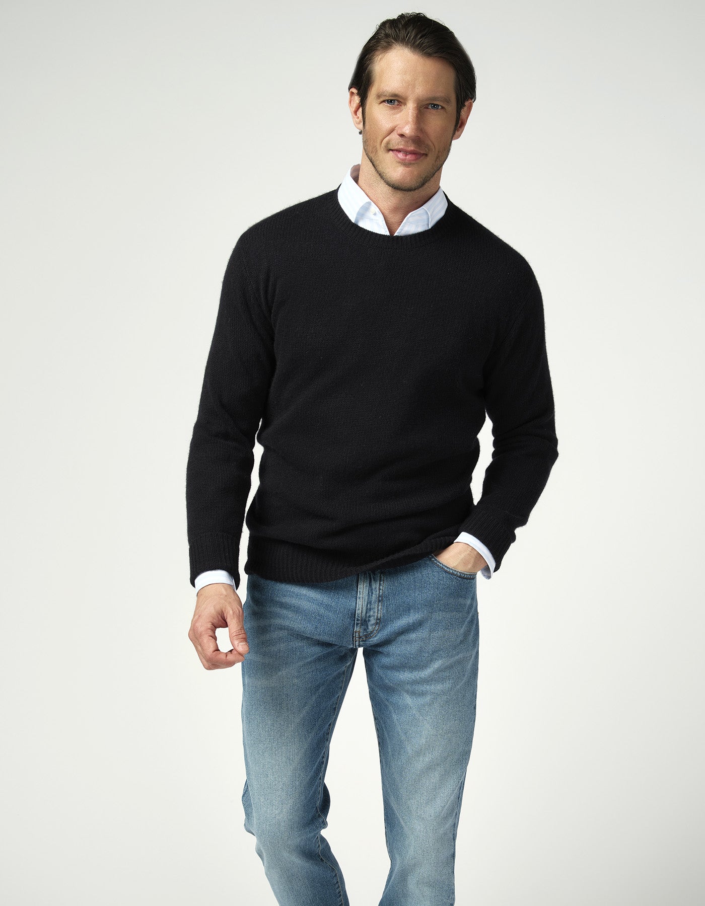 Authentic Cashmere Crewneck Sweater