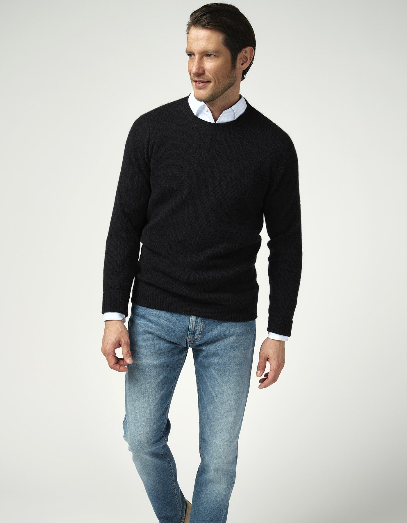 Authentic Cashmere Crewneck Sweater