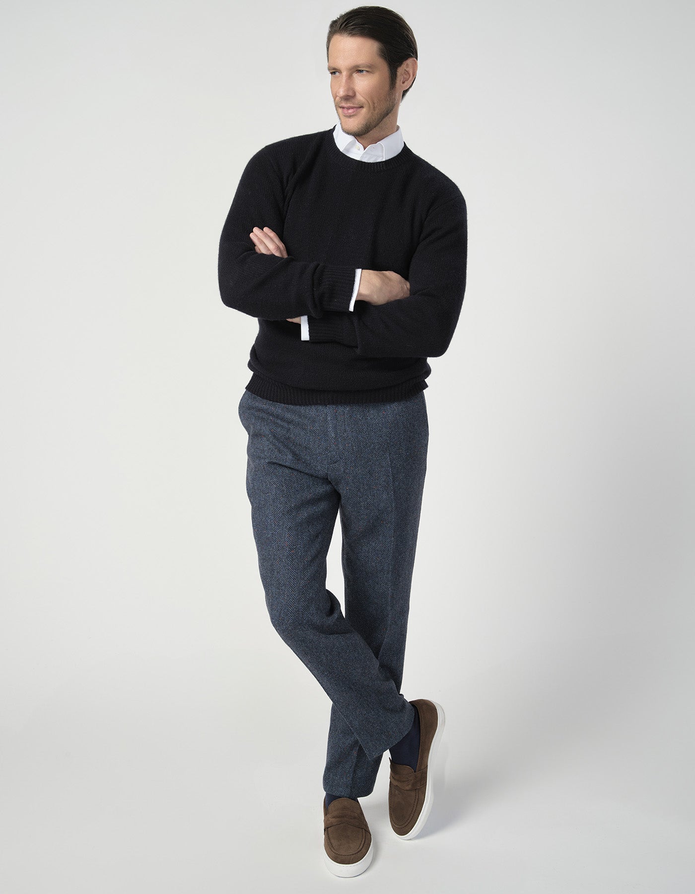 Authentic Cashmere Crewneck Sweater